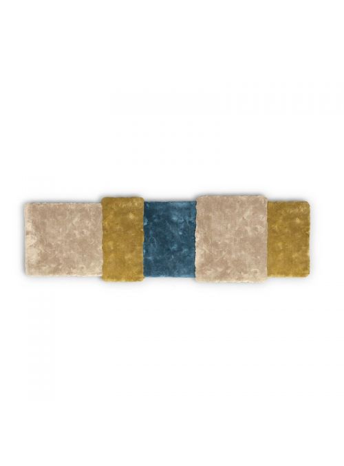 TAPIS OVER JAUNE RECTANGULAIRE