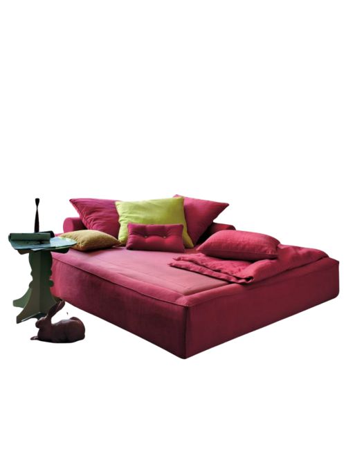 LIT ACADEMY PIUMA SOMMIER CUIR AVEC RANGEMENT