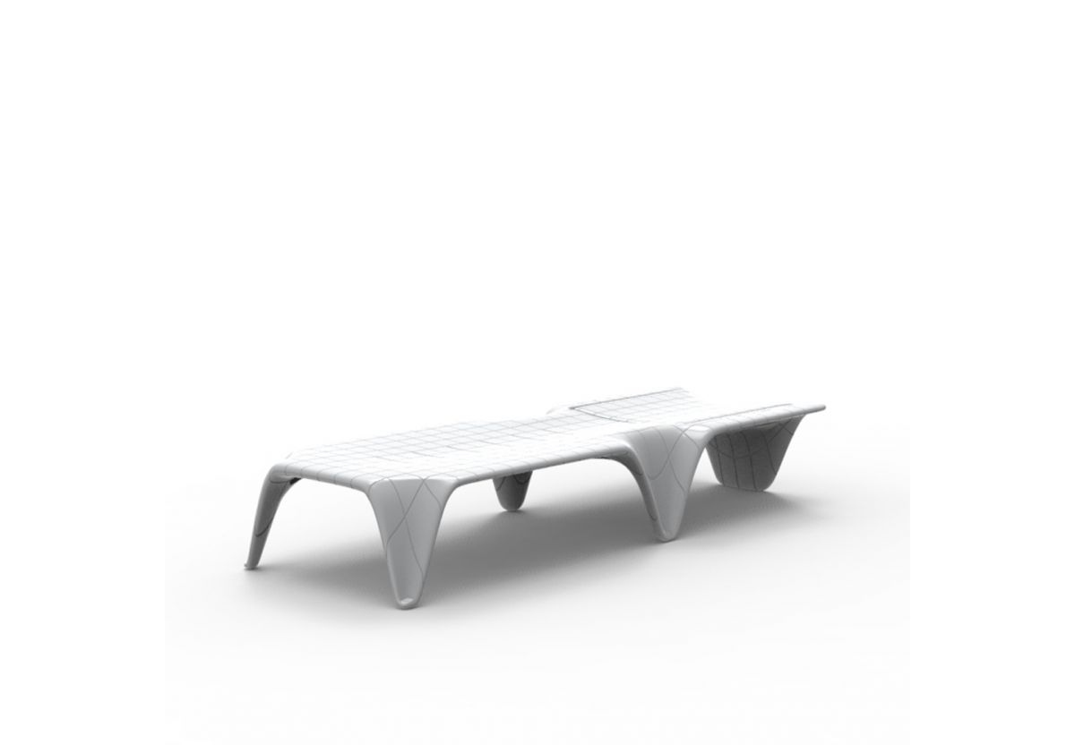 CHAISE LONGUE BICOLORE F3