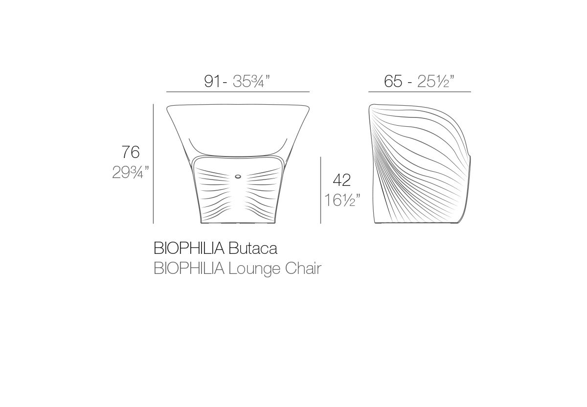 FAUTEUIL LUMINEUX BIOPHILIA