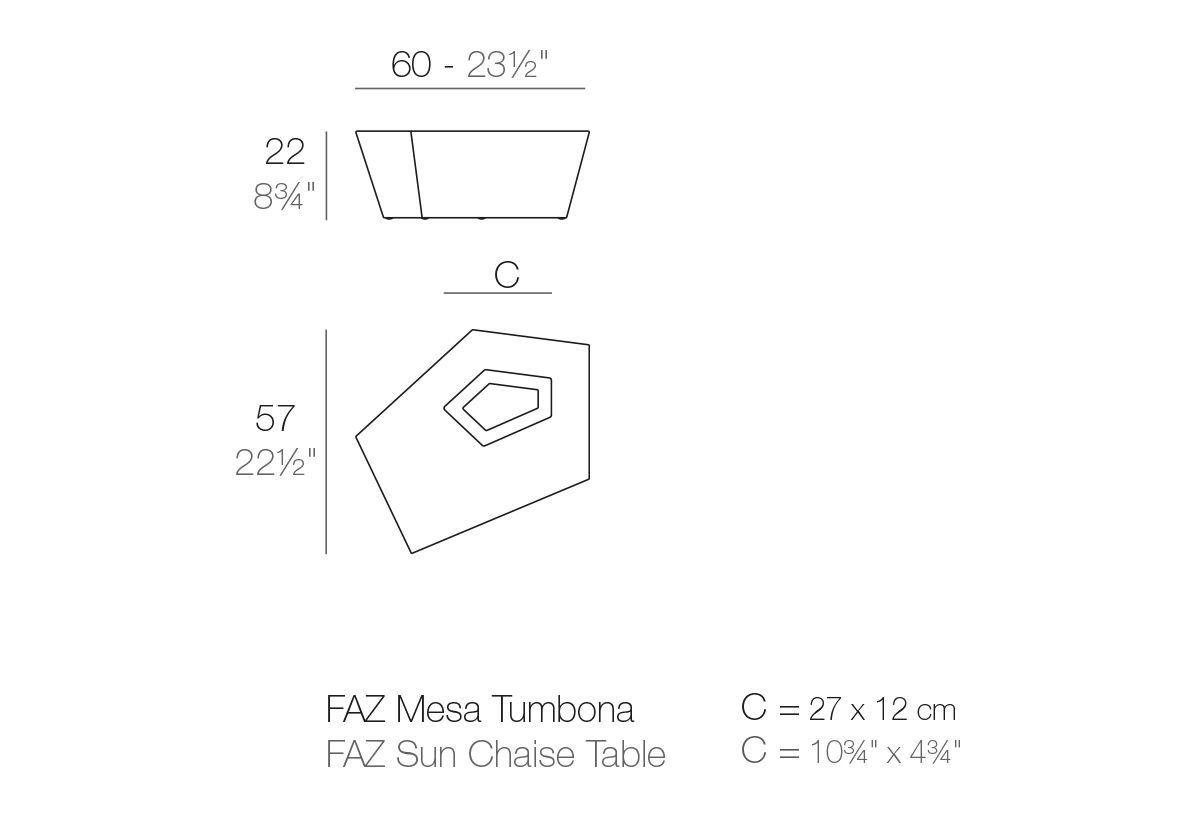 PETITE TABLE BASSE FAZ
