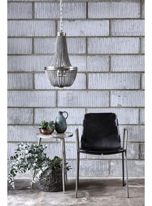 lustre Lilia argent antique