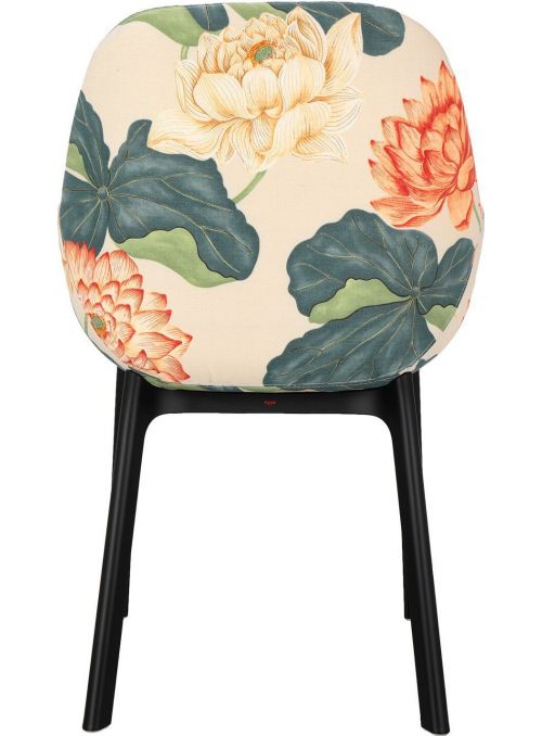 FAUTEUIL CLAP FLOWERS NOIR...