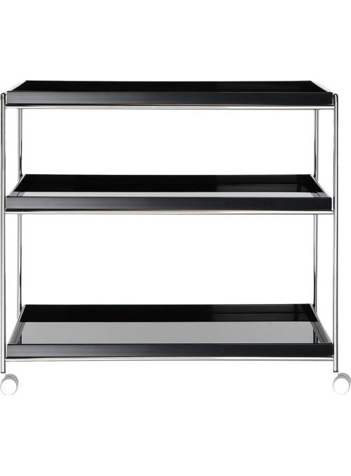 ETAGERE TRAYS NOIR BRILLANT