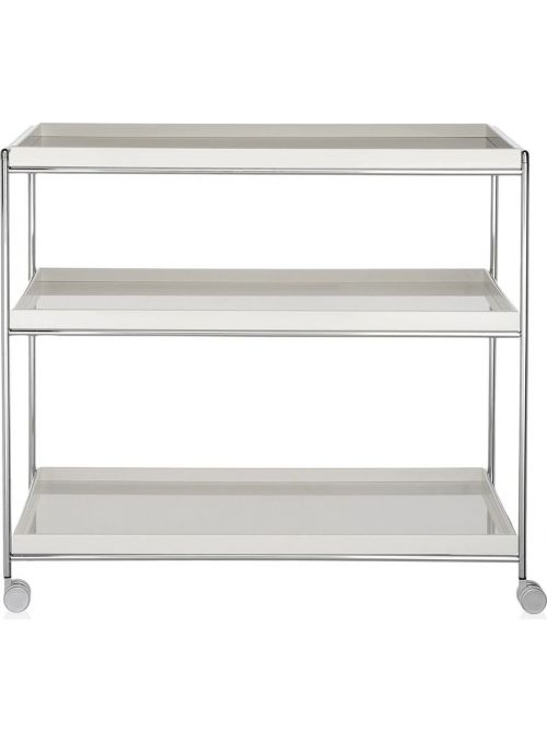 ETAGERE TRAYS BLANC BRILLANT