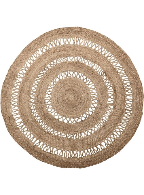 Tapis en jute, rond, style...