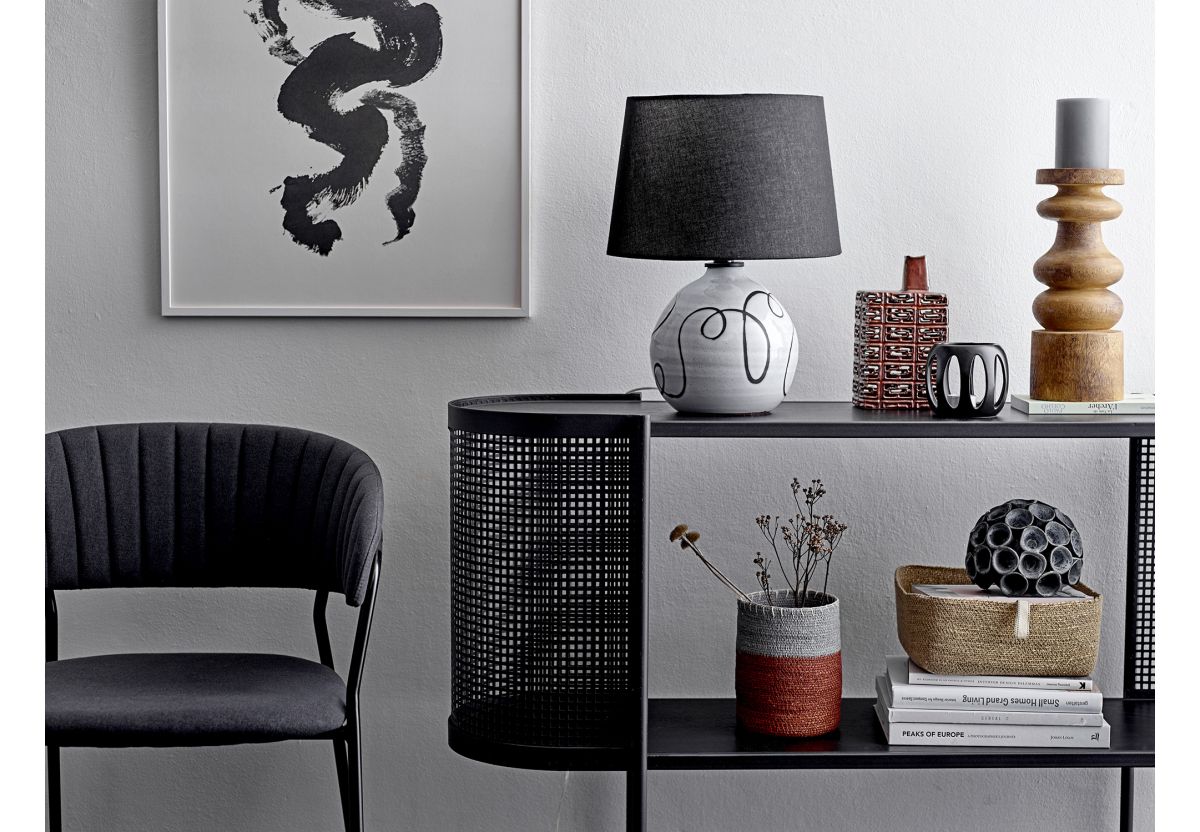 Bougie décorative verte Lulu - Gris