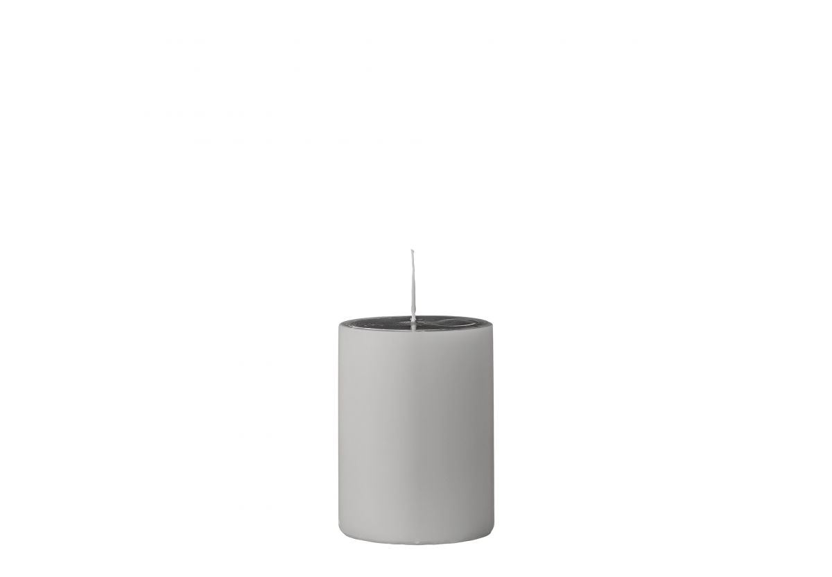 Bougie décorative verte Lulu - Gris